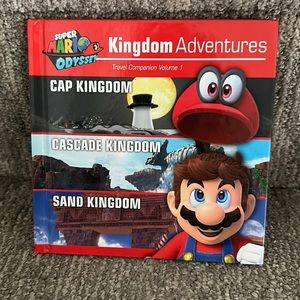 Super Mario odyssey book kingdom adventures travel companion volume 1